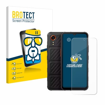 Screenprotector voor Samsung Galaxy XCover 7 (Voor+Camera) Beschermglas transparant