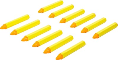 BGS Vetkrijtstift geel 12 stuks