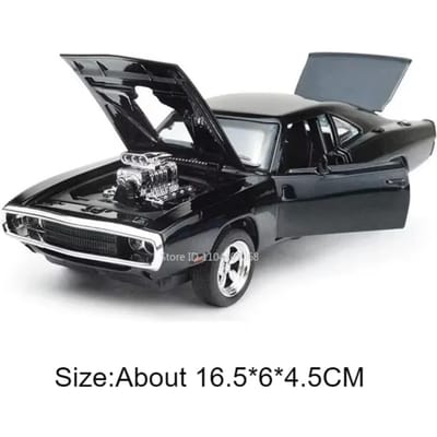 Schaal 1:32 Hellcat Politieauto Charger Challenger 1970 Model Speelgoed Legering Diecast Pull Back Geluid Licht Voertuig Voor Jongens Cadeaus