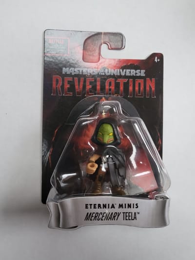 Masters of the universe Eternia Mini's Mercenary Teela 7 cm