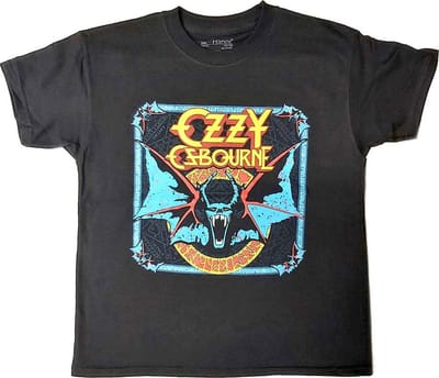 Ozzy Osbourne - Speak Of The Devil Kinder T-shirt - Kids tm 12 jaar - Zwart