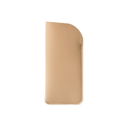 Brillenetui PIM - Brillenkoker - Brillenhoes - Beige - appelleer