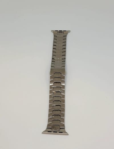 Jumada's - Ultra RVS Band Zilver - Geschikt voor Apple Watch 42mm-44mm-45mm-46mm-49mm - Luxe metalen smartwatchband met vlindergesp - Voor iWatch Series 1-2-3-4-5-6-7-8-9-10-SE