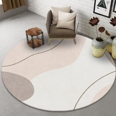 Ronde tapijten en vloerkleden in Japanse stijl voor decoratie van de woonkamer, tienerkamerdecoratie, tapijt, bank, antislipmatten 80cm