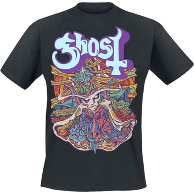 Ghost T-shirt - Satanic Panic - S tot XXL - voor Mannen - zwart