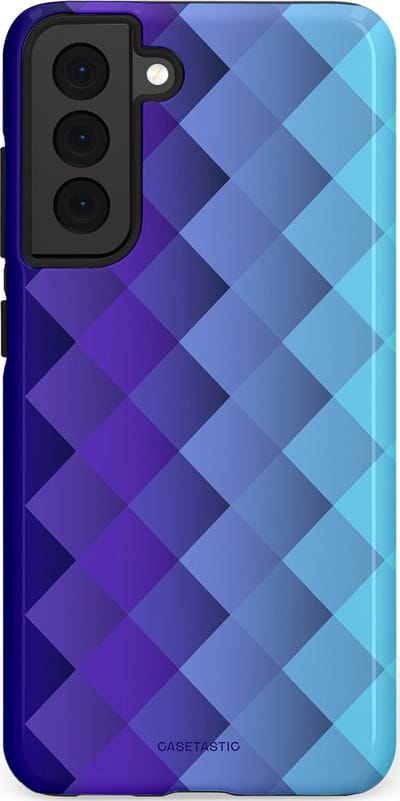Casetastic Hoesje Geschikt voor Samsung S21 FE - Stijlvolle Beschermende Duo-layer Case - Artica