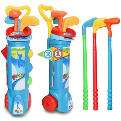 Peuter Golfset Kinderen Minigolf Speel Sport Spel Oefenen Binnen En Buiten Sporten Fitness Bal Buiten Speelgoed Voor Jongens Meisjes