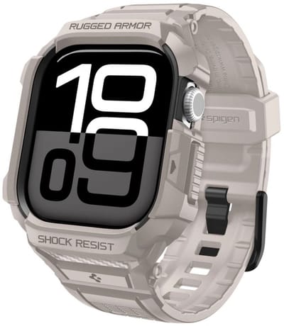 Spigen Rugged Armor Pro V2 Bandje Voor Apple Watch 10 11 46Mm Veilig