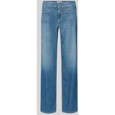 Wide leg jeans van katoenmix model 'TESS'