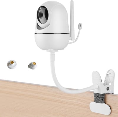 Flexibele Babyfoonhouder voor Verschillende Modellen - 8 Inch Zwanenhals Bevestiging