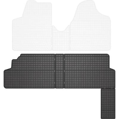 Rubbermatten Citroen Jumpy Bestelwagen 2006-2016 (past achter 2e zitrij) - Frogum