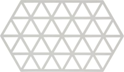 Zone Triangles potonderzetter warm grey