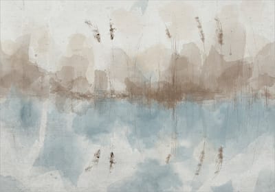 Fotobehang - Winter Pond.