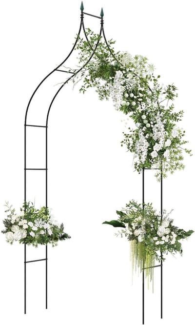 MRKK® Tuinboog - Rozenboog Bruiloft - Bloemboog - Klimrek Planten