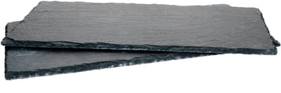 Set van 2 leisteenplaten 17x34 cm - 23464646