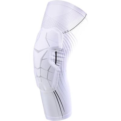Genouillères de Basketball Protection contre les Chocs Mousse Cellulaire Genouillères pour Sports Course à Pied Football Équitation en Plein Air Jambières XL