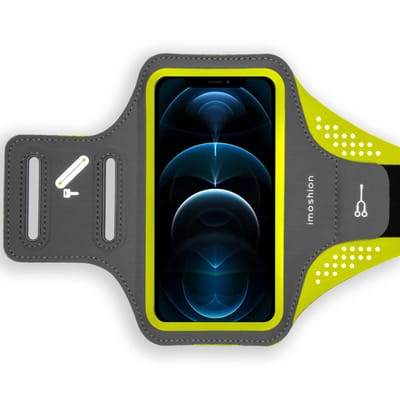 imoshion Hardloop Telefoonhouder - Hardloopband / Sportarmband - Ruimte voor Pasje en Sleutel - 6,2 t/m 6,9 inch