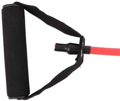 Dailygoods- Stretchband Robuust en Duurzaam - Weerstandsbanden - Fitness Elastiek - Theraband - Stretchband Fitness - 2 Lussen voor Gemakkelijk Gebruik - Weerstandsband