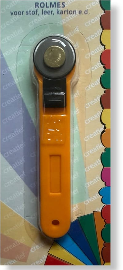 Cards & Crafts Rolsnijder / Rolmes - 30mm roterende stof snijder voor leer en papier