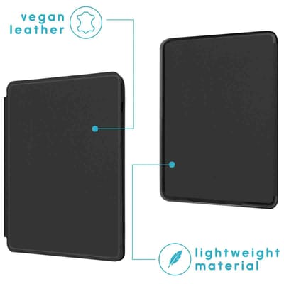 imoshion Slim Hard Case Bookcase voor de Amazon Kindle (2024) / Amazon Kindle (2022) 11th gen - Zwart