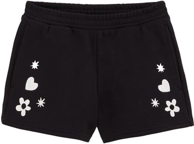 WE Fashion Meisjes sweatshort met embroideries