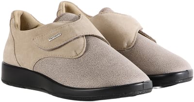 Varomed - Teneriffa - Luxe stretch therapieschoenen - maat 36 - wijdte L - Kiezel - met CE keurmerk - soepele zool - verbandschoenen - Hallux