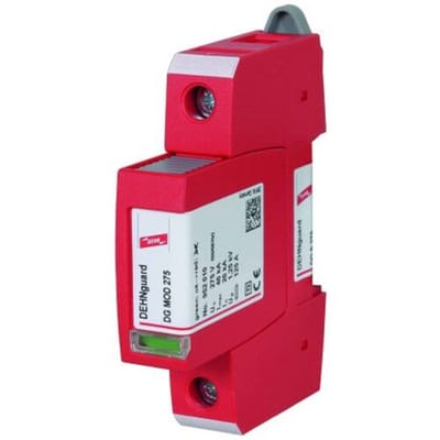 DEHN 952070 DG S 275 Overspanningsveilige afleider Overspanningsbeveiliging voor: Verdeelkast 40 kA 1 stuk(s)