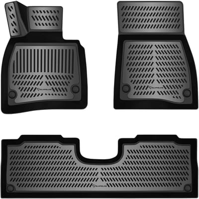 3D Rubber Automatten voor MERCEDES EQE SUV 2023-2026 [V295] - geurloos & op maat - hoge rand