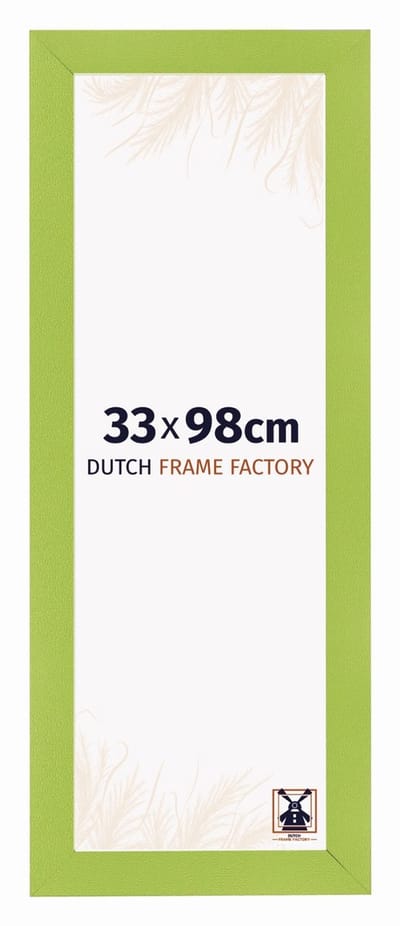 Fotolijst 33x98 cm - MDF - Groen - Praag