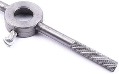 Verstelbare Ronde Stanshouder - Gereedschap Houder - Draad Maken - Robuuste Constructie - 45 mm (18-22) - Zilver