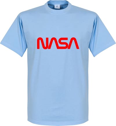 NASA T-Shirt - Lichtblauw - L
