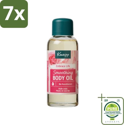 7 x Kneipp - Huidolie - Embrace Life - Anti‑Aging verzorging - 100 ml - Grootverpakking - Huidolie - Anti-aging - Droge Huid - Rijpere Huid - Verzorging