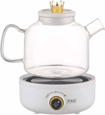 Thee Machine - Waterkoker - Thee Zetten - 6 Uur Warmhouden - 10L - Transparant