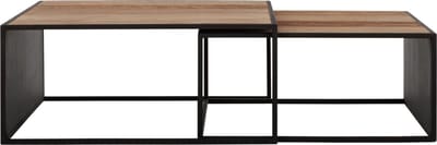 DTP home Cosmo salontafel vierkant teakhout 80x80x35 cm