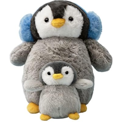 1 Stuk 28cm Kawaii IJsbeer Zee Schildpad Pinguïn Pluche Speelgoed Schattig Moeder en Kind Zee Dieren Kussen Kinder Verjaardagscadeau