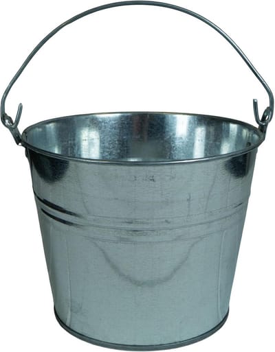 Zinken Emmer in Diverse Maten en Vormen voor Tuin en Decoratie