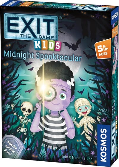 Puzzelspel voor Kinderen - Midnight Spooktacular, Coöperatieve Mysterie, 1-4 Spelers