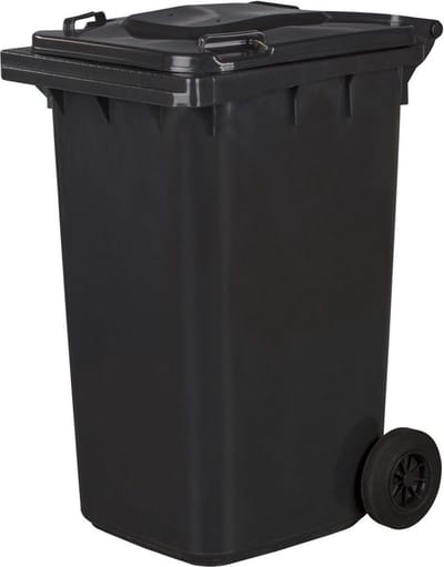 Kliko / mini afval container 240 liter - Grijs