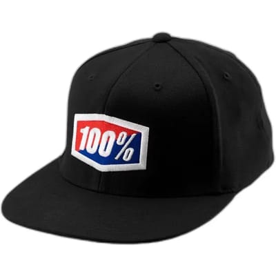 100percent Official J Fit Pet Zwart S-M Man,Vrouw