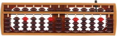 Draagbare Japanse 13 Cijfers Kolom Abacus Soroban Caculerende School F Poppen voor Familie