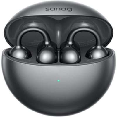 SANAG Sena S6 Ultra Oorclip Bluetooth Headset Botgeleiding Concept In-Ear Sport Compatibel met Apple en Xiaomi