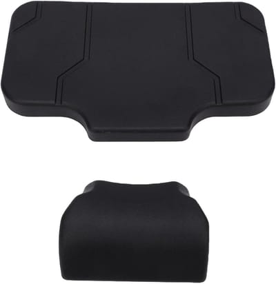 Motorfiets Rugsteun - Koffer Kussen - Comfortabel Rijden - Zelfklevende Installatie - Universeel - Zwart