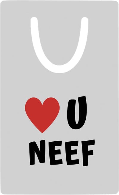 Hacebo® - love u neef metalen boekenlegger - Neef - de liefste neef - verjaardag - cadeautje voor neef - neef artikelen - kado - geschenk Bladwijzer boekenleggers - 7.6 cm x 5cm