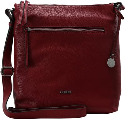 L.CREDI Schoudertas New Orleans Crossbody Bag Red Rood
