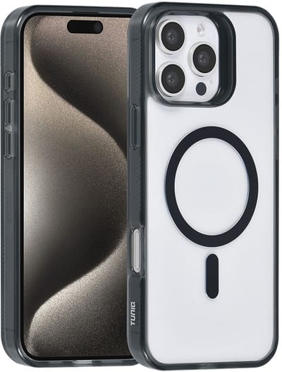 TUNIQ telefoonhoesje voor Apple iPhone 16 Pro Max - MagSafe siliconen backcover