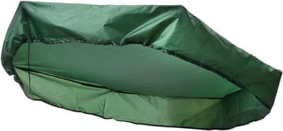 Zandbak Afdekking - Buitenhoes Zandbak - Bescherming Buiten - Trekkoord Sluiting - 140 x 110 cm - Groen
