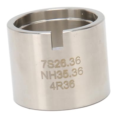 Dailygoods- Horlogebeweginghouder Roestvrijstalen - Goede Fixatie - Onderhoudshulpmiddel - Geschikt voor SKX007/NH35/7S26/7S36/4R - Duurzaam - Minimaliseert Risico op Schade - Uurwerkhouder