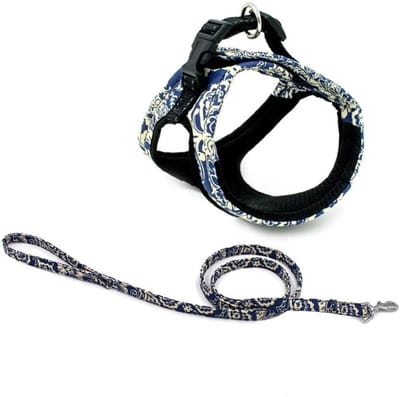 Huisdierenharnas - Honden tuigje - Veilig wandelen - Ademend comfort - Maat XS - Blauw