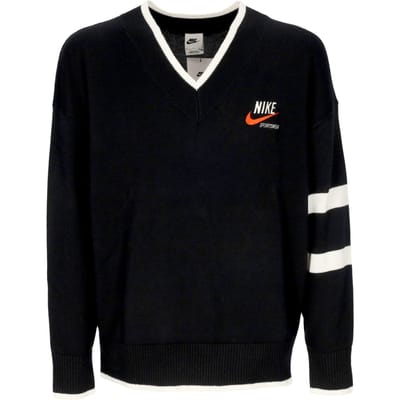Lichtgewicht herensweater Sportswear Trend Sweater Zwart/zeil/team oranje/zeil