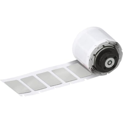 Brady M6-04-7593-SL gelamineerde polyester labels zilver | 27 mm x 18 mm (origineel)